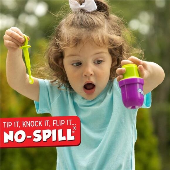 Fubbles Bubbles No-Spill Bubble Tumbler for Babies Toddlers and Kids | Includes - Picture 5 of 7